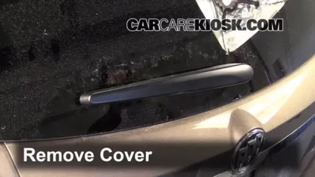 2014 Buick Encore 1.4L 4 Cyl. Turbo Balais essuie-glace arrière Changer les balais des essuie-glace